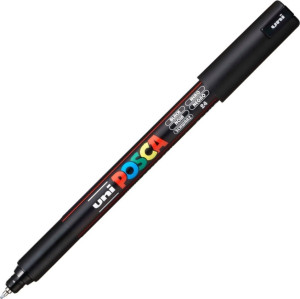 Posca Marker   Pc-1mr   Uf   0,7 Mm   Black