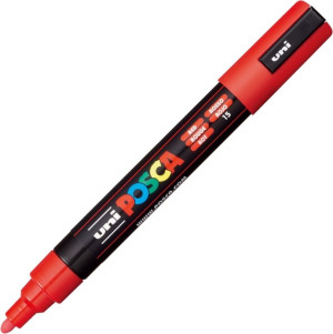 Posca Marker   Pc-5m   M   2,5 Mm   Red