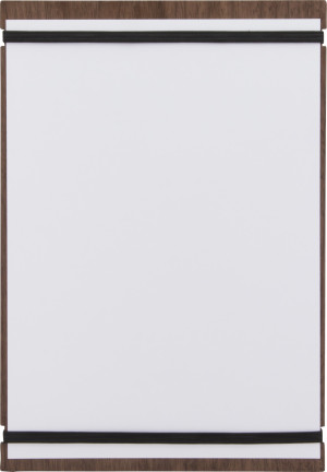 Securit Walnut Tablet Menuholder   A4