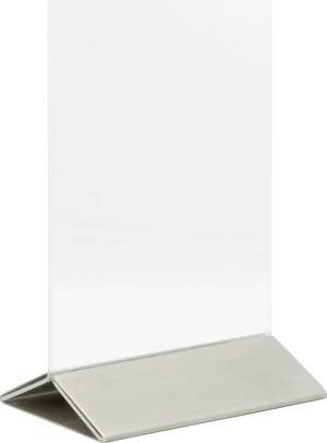 Securit Brochuredisplay   Stål Fod   A6