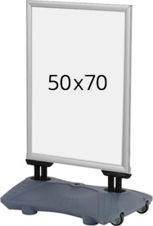 DSI Gadeskilt "Wind-Pro Waterbase", 50x70 Cm, Alu