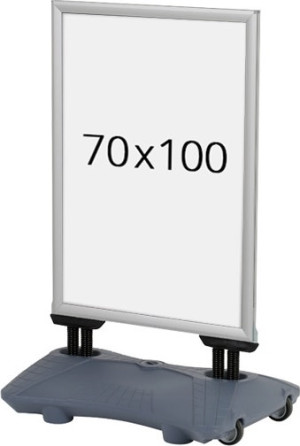 DSI Gadeskilt "Wind-Pro Waterbase", 70x100 Cm, Alu
