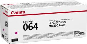 Canon 064hm Lasertoner, Magenta, 10.400s