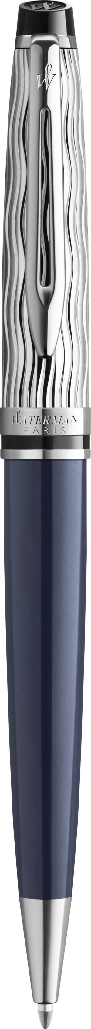 Waterman Expert Metal & Blue Ct Kuglepen   M