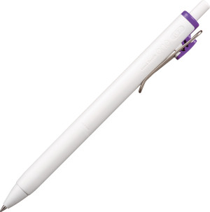 Uni-Ball One Gelpen   Metalklips   Violet
