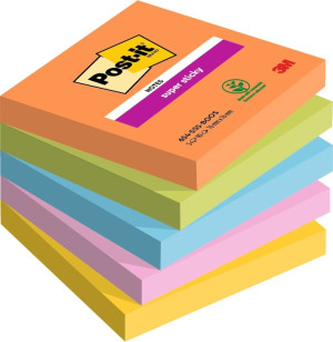 Post-It Super Sticky Notes   Boost   76x76 Mm