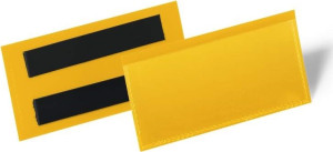 Durable Lagerlommer M/magnet, B100xh38 Mm, Gul