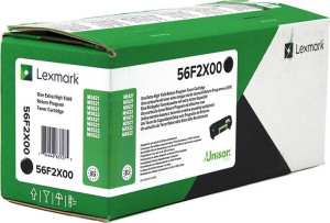 Lexmark 56f2x00 (Return) Lasertoner, Sort, 20000s