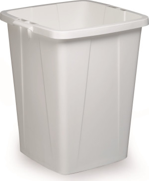 Durable Durabin Affaldsspand 90 L, Hvid
