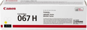 Canon 067 Lasertoner, 2350 Sider, Gul