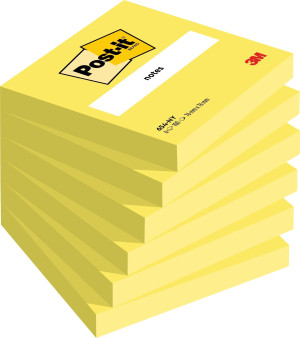 Post-It Notes   76x76 Mm   Neon Gul
