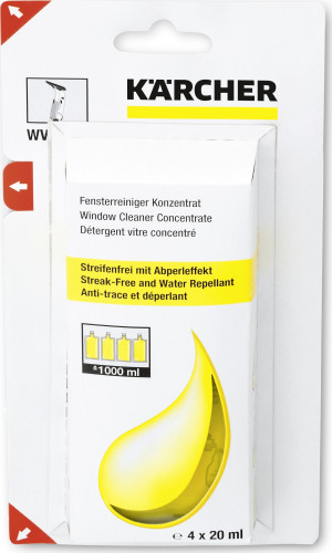 Kärcher Wv 50 Koncentreret Vinduesrens, 4 X 20ml
