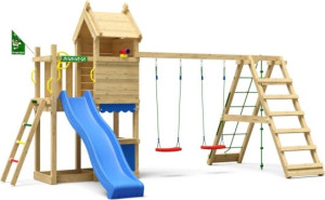 Jungle Gym Resort Legetårn M/climb & Blå Rutsjeb.