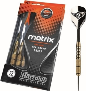 Harrows Matrix Brass Dartpile, 20 Grams, 3 Stk.