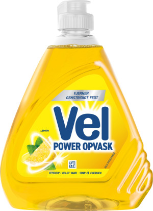 Vel Power Opvaskemiddel   Lemon   500 Ml