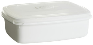 Plast Team Microboks, Plast, Hvid, Firkantet, 1,3 L