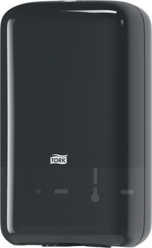 Tork T3 Dispenser Toiletpapir I Ark, Sort