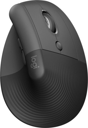 Logitech Lift Vertikal Ergonomisk Mus, Grå