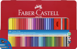Faber-Castell Grip Farveblyanter   48 Farver