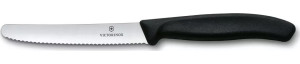 Victorinox Swiss Classic Bordkniv Med Grillskær, Sort