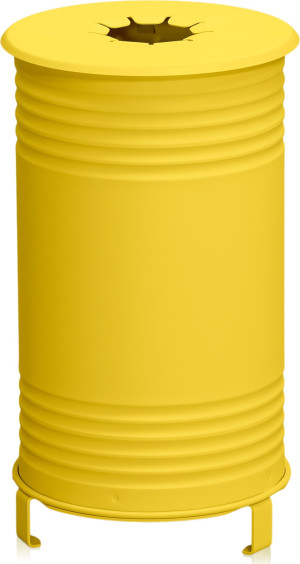 Kumi Affaldsbeholder Tin, Flasker/pant, Gul