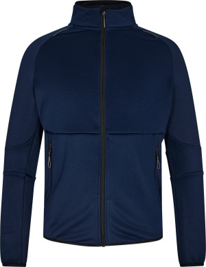 Engel X-Treme Midlayer Cardigan, Blå, Str. L
