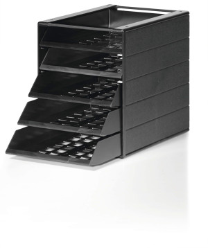 Durable Idealbox Basic Skuffekabinet   5   Sort