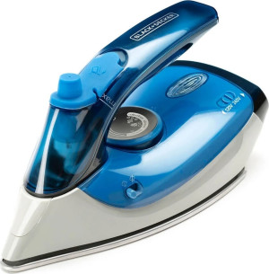 Black & Decker Rejsestrygejern 1000w, Blå