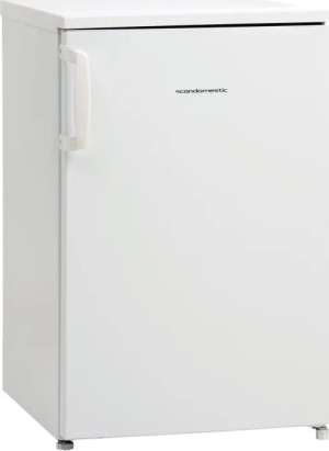 Scandomestic Frt85wd - Fryseskab, Hvid