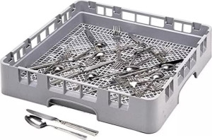 Cambro Opvaskekurv Bestik Camrack, Grå