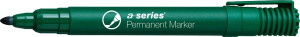 A-Series Permament Marker   Rund   Grøn