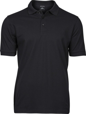 Tee Jays Luxury Stretch Polo, Sort, Str. M