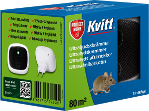 Kvitt Ultralyds Afskrækker Til Mus Og Rotter 80m2