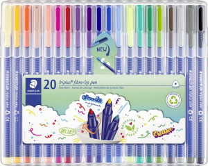 Staedtler Triplus Color Tusser   20 Farver