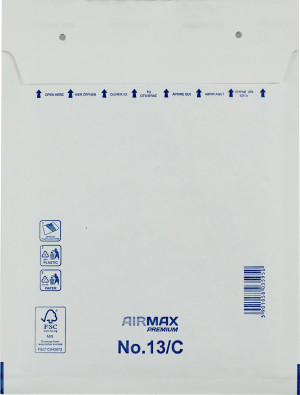 Airmax Boblekuvert   13/c-W3   150x215 Mm   Hvid