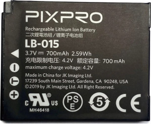 Kodak Batteri Pixpro Wpz 3.7v/700mah