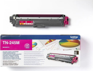 Brother Tn245m Lasertoner, Magenta, 2200 S.