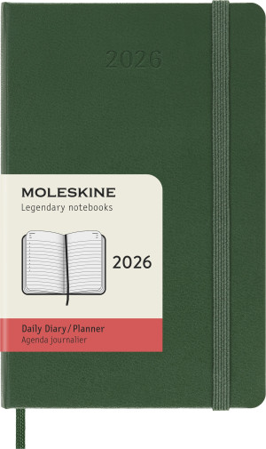 Moleskine 2026 Kalender   H   Dag   Poc.   Grøn