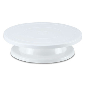 Städter Roterende Kageopsats, Hvid, Plast, Ø27,5cm