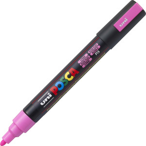 Posca Marker   Pc-5m   M   2,5 Mm   Fluo Pink