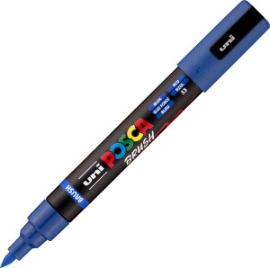 Posca Marker   Pc-5br   1-4 Mm   Blue