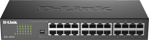 D-Link Desktop Switch, 24-Port 10/100/1000 Gigabit
