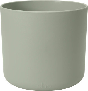 Elho B.For Soft Blomsterkrukke, 14 Cm, Stone Green