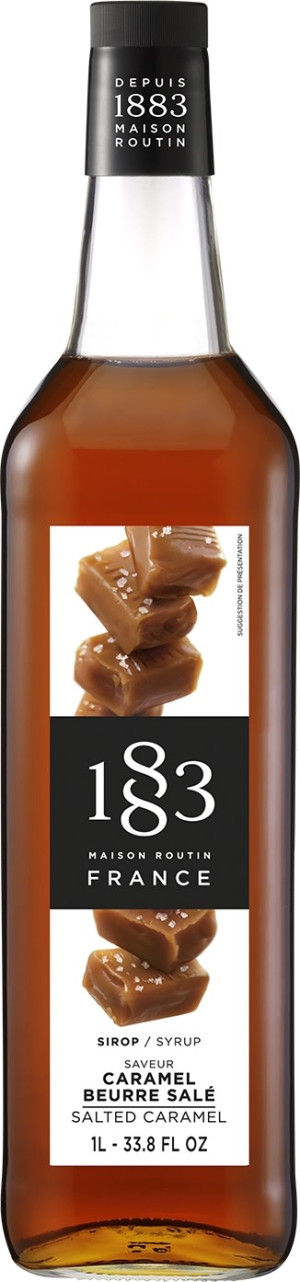1883 Saltkaramel Sirup, 1000 Ml