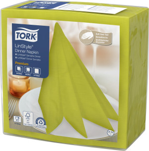 Tork Linstyle Middagsserviet, Pistacie, 50 Stk.