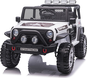 Nordic Play Elbil Offroader 4x12,8v, Hvid