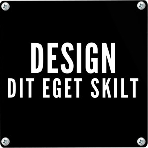 Peleman Skilt   Kvadrat   7 X 7 Cm   M. Huller