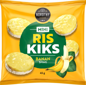 Nordthy Mini Riskiks Banan, 45 G