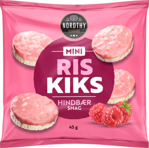 Nordthy Mini Riskiks Hindbær, 45 G