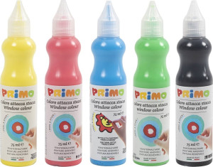 Primo Vinduesmaling, 5x75 Ml, 5 Farver